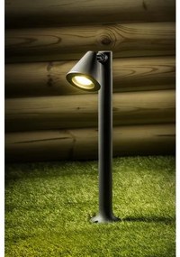 Lámpa Kerti lámpatest LUSTINO-D, GU10, max.20W, IP44, AC220-240V, 50-60Hz,rúd 500 mm,grafit