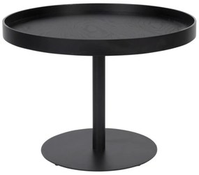 Yuri lerakóasztal, fekete, D56 cm