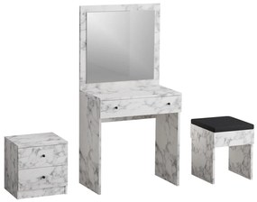 Fésülködő asztal Nice - Carrara Marble