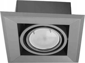 Blocco Falsík Alatti Lámpa Szürke 1x7W GU10 Led