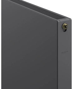 Mexen CVF21, lapos radiátor 600 x 600 mm, alsó csatlakozás, 726 W, antracit, W621F-060-060-66