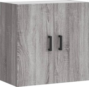 vidaXL szürke sonoma színű szerelt fa faliszekrény 60 x 31 x 60 cm