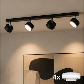 BRILAGI - LED spotlámpa MONO 4xGX53/30W/230V fekete