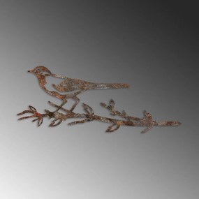 Bird fém kerti dísztárgy, barna, 50×20 cm – TR565TNL1313