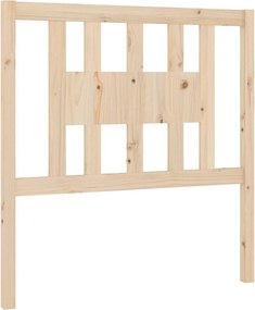 vidaXL tömör fenyőfa fejtámla 96 x 4 x 100 cm