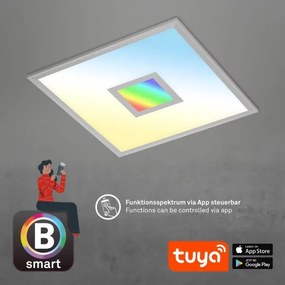 Brilo -LED RGB Dimmelhető mennyezeti lámpa CENTRO LED/24W/230V Wi-Fi Tuya + távirányító