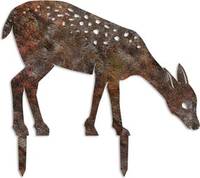 Gazelle fém kerti dísztárgy, 64×72 cm – TR565TNL1297