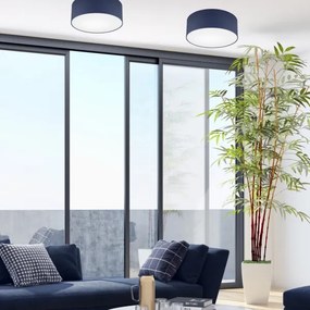 Mennyezeti lámpa SIRJA PASTEL 1xE27/60W/230V átm. 35 cm sötét kék