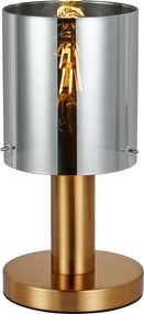 Italux glamour modern asztali lámpa sardo füstös sárgaréz itxtb-5581-1-bro+sg