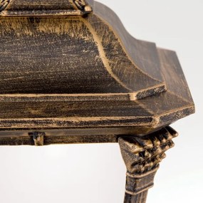 Orion - AIKO kültéri függeszték 1xE27/60W/230V IP23 bronz/patina