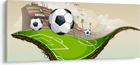 Kép - futballpálya (120x50 cm)