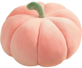 Dekoratív párna tök formában PUMPKIN 18 cm, rózsaszín