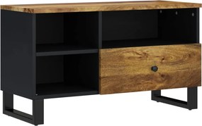 vidaXL tömör mangó- és szerelt fa TV-szekrény 80 x 33 x 46 cm