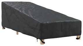 Kültéri bútor takaró Fekete 195 x 76 x 82 cm 210D oxford szövet