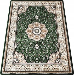 Szőnyeg 200x290 Klasszikus Nappaliba Zöld