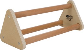 Montessori Pikler-háromszög 3 az 1-ben, természetes/színes, OPRIN