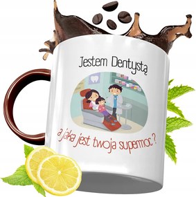 Bordó Bögre Fogorvosnak Születésnapra Ajándék fényképes nyomattal