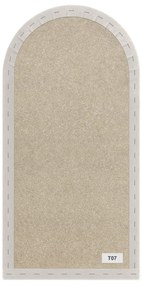 Kárpitozott panel - Íves - 30x100cm Szín: Menta