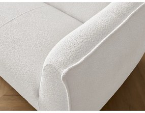 Fehér buklé kanapé 242 cm Giorgia – Bobochic Paris