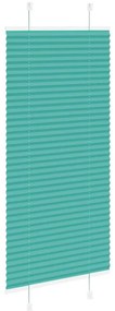 pliszírozott redőny Benzinzöld 65x150 cm szövetszélesség