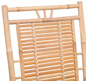 Bambusz hintaszék párnával