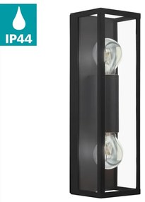 Eglo 99124 - Fürdőszobai fali lámpa AMEZOLA 2xE27/60W/230V IP44
