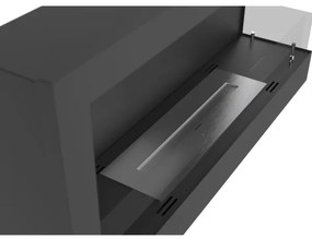 InFire - Sarok BIO kandalló 45x90 cm 3kW fekete