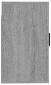 2 db szürke sonoma falra szerelhető TV-szekrény 40x34,5x60 cm