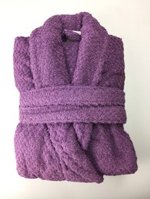 Frottír unisex fürdőköpeny Lila TiaHome - M
