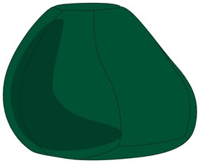Zöld Kültéri Babzsák Puff Huzat