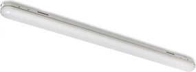 RENDL TRIDENT PRO 120 lámpatest szürke matt akrilát 230V LED 40W IP65 4000K