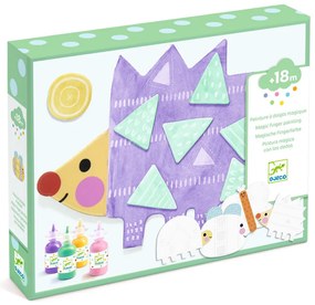 Ujjfestő készlet - Kicsi formák - Magic finger painting, Small forms