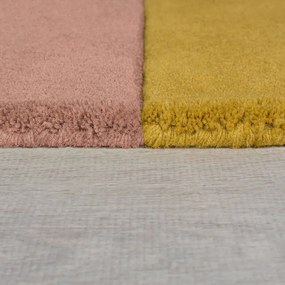 Kék kézi szövésű gyapjú szőnyeg 150x240 cm Lozenge Bright Multi – Flair Rugs