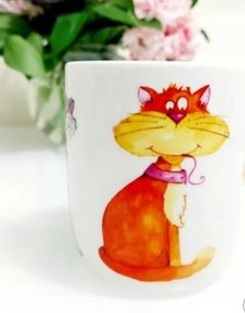 Macskamintás bögre