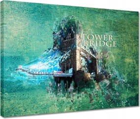 Vászonkép 40x30 Tower Bridge Anglia Uk