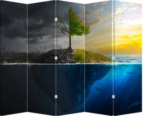 Paraván - Élet és halál (210x170 cm)