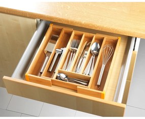 Tray bambusz evőeszköz rendszerező - Maximex