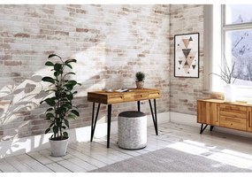 Tölgyfa fésülködőasztal 120x53 cm Golo - The Beds