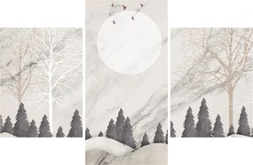 Kép - Téli táj (90x60 cm)