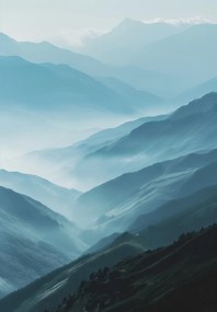 Poszter 68x98cm Felhők között