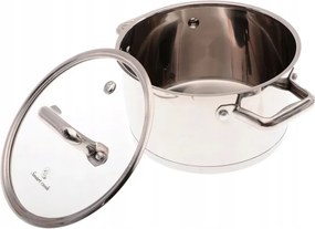 Rozsdamentes acél edény fedővel 3,5l