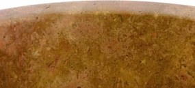 DIVERO Mosdókagyló márvány VINCENZA Ø40