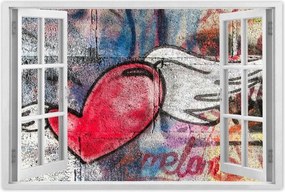 Poszterek 60x40 Graffiti falfestmények