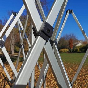 Parti Sátor 3x4,5m - falak nélkül - Bézs