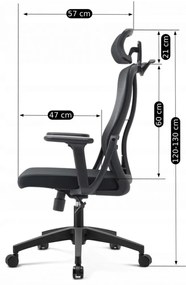 Iroda Forgószék Fekete Színben. JULIET