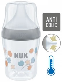 Baba cumisüveg NUK Perfect Match Temperature Control 150 ml szürke