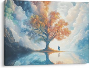 Kép – Az élet és szerelem fája (70x50 cm)