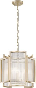 ZUMA LINE P0528-03A-V6AC SERGIO Glamour Függesztett Lámpa Arany E14 IP20