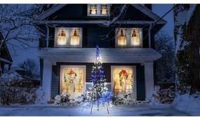 Twinkly TWP300SPP-BEU RGBW LED kültéri karácsonyfa 300 LED, 2m, IP44, Wi-Fi