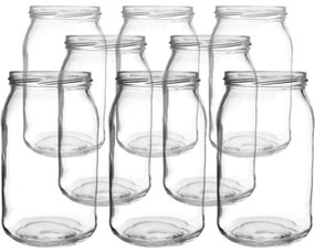 Orion befőttesüveg készlet 0,9 l B 82, 8 db
